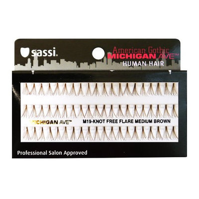 Sassi 804-M19 Michigan Ave 100% Human Hair Knot Free Medium Eyelashes