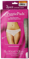Pantiepads Disposable Panties with Built-In Menstrual Pad