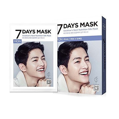 SONGJOONGKI Monday Swallow's Nest Nutrition Silk Mask (10 count)