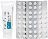 Nature's Cure Two Part Acne Treatment System for Males (1 Month Supply)