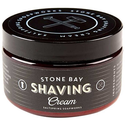 Saltspring Soapworks Stone Bay Natural Shave Cream