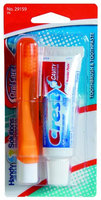 Handy Solutions Folding T/brush W/ Crest T/paste Travel Kit