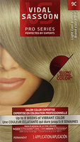 Vidal Sassoon Pro Series Hair Color 9c Light Cool Blonde 1 Kit (Pack of 3)