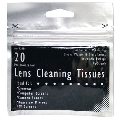 Envy Optics Pre Moistened Lens Cleaning Tissue