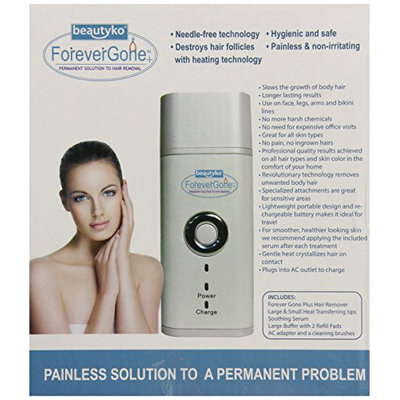 Beautyko Gone Sivan Travel Hair Removal System for All Skin Types
