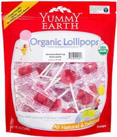 Yummy Earth Organic Candy Drops Gluten Free Strawberry Smash