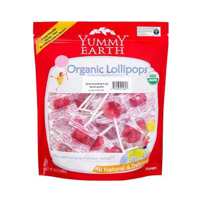 Yummy Earth Organic Candy Drops Gluten Free Strawberry Smash