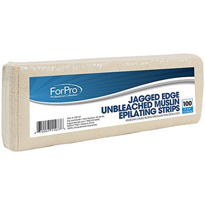 ForPro Unbleached Muslin Strip 3inch x 9inch 100