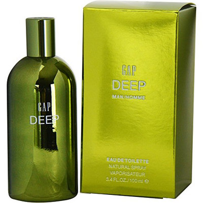 Gap Deep Eau De Toilette Spray for Men 3.4 Ounce