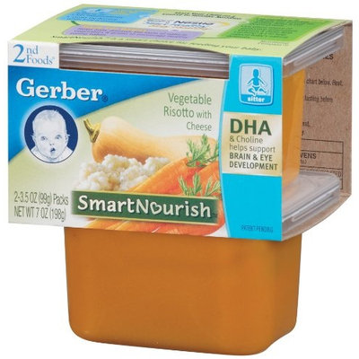 Gerber® Smart Nourish 2nd Foods Vegetable Risotto with Cheese