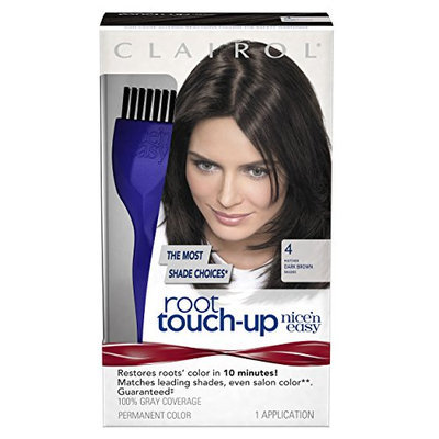 Clairol Nice 'n Easy Root Touch-Up 004 Dark Brown (Pack of 2)