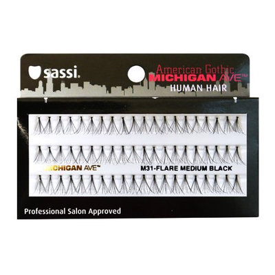 Sassi 804-M31 Michigan Ave 100% Human Hair Flare Medium Eyelashes