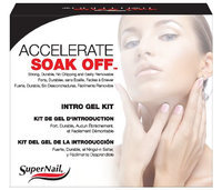 Supernail Soak Off Gel Accelerate Intro Kit