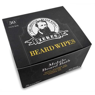 Zekes Original Beard Wipes (30 Pack)