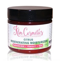 Organic Face Moisurizer - CITRUS REGENERATING MOISTURIZER - Remove Fine Lines and Wrinkles with this Anti Aging Cream that Increases Moisture and Refines Texture with Organic Ingredients - 2 oz.