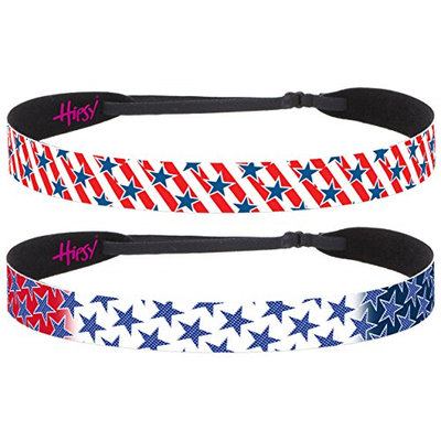 Hipsy Women's Adjustable No Slip American Pride Stars and Stripes Multi Pack
