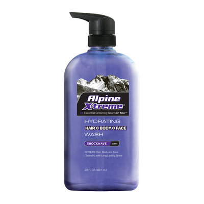 Alpine Xtreme Hydrating Shockwave Scent Hair + Body + Face Wash