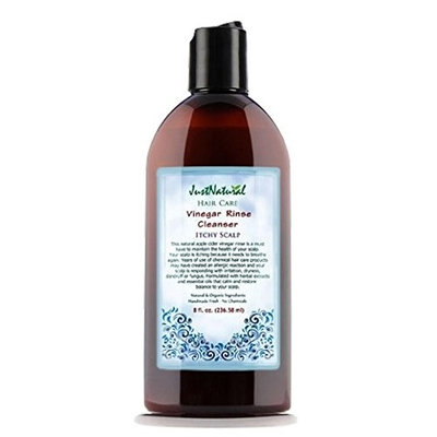 Just Natural Products Vinegar Rinse Cleanser for Itchy Scalp