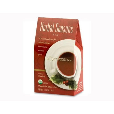 Davidson's Tea Davidson Organic Tea 2088 Holiday Trad Herbal Seasons Tea 18 Ct.