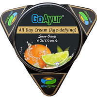 GoAyur Lemon Orange Ayurvedic Age Defying All Day Cream Herbal Anti-Aging & Natural Anti-Wrinkles All Day Cream