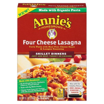 Annie's® Homegrown Four Cheese Lasagna Skillet Dinner