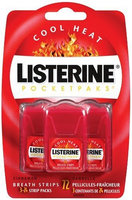 LISTERINE POCKETPAKS® Oral Care Strips Cool Heat