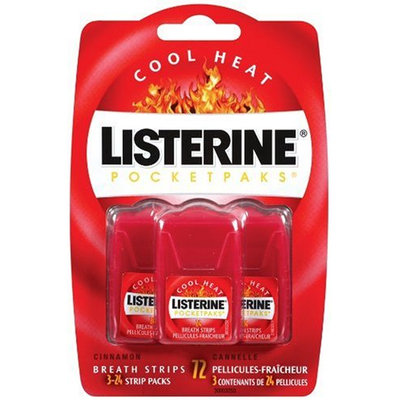 LISTERINE POCKETPAKS® Oral Care Strips Cool Heat