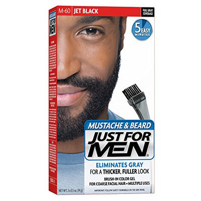 Just For Men Mustache and Beard Brush-In Color Gel