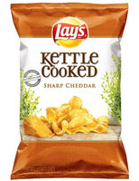 LAY'S® Kettle Cooked Sharp Cheddar Potato Chips