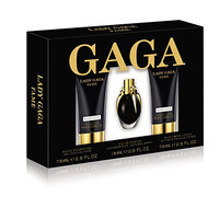 Lady GaGa Fame 3 Piece Gift Set (0.5 Ounce Eau De Parfum Plus 2.5 Ounce Body Lotion Plus 2.5 Ounce Shower Gel)