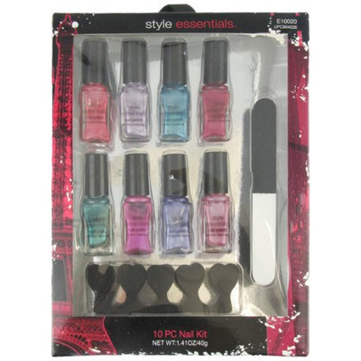 Expressions Style Essentials 10 Pieces Nail Kit