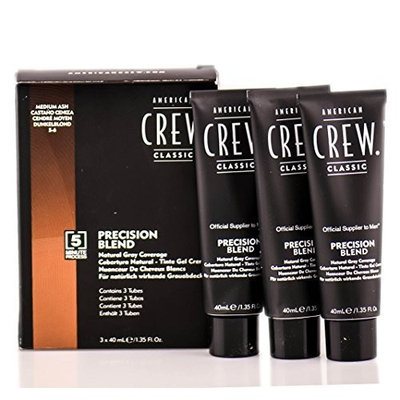 American Crew Precision Blend Hair Dyes, Medium Ash