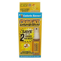 Crave-NX 7-Day Diet Aid Spray, Orange Flavor, 0.64 oz Single Bottle