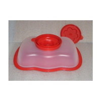 Tupperware Jello Holiday Jel Mold Limited Edition 6 Cup RED