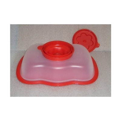 Tupperware Jello Holiday Jel Mold Limited Edition 6 Cup RED