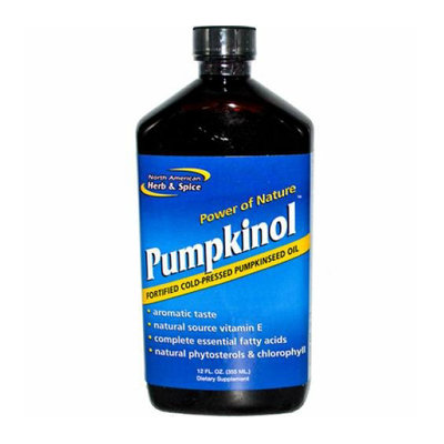 North American Hreb & Spice North American Herb and Spice Pumpkinol Fortified Cold Pressed Pumpkin Oil 12 fl oz