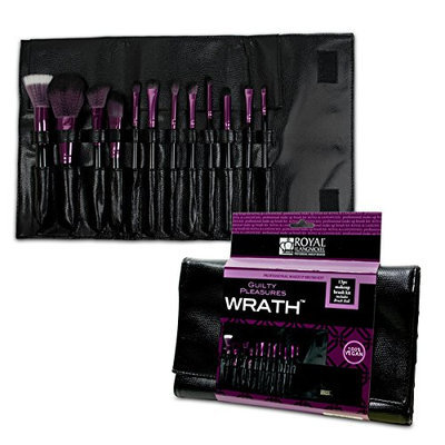 Royal Brush Guilty Pleasures Wrath Cosmetic Brush Wrap Kit