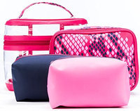 Danielle 4-Piece Cosmetic Bag-in-Bag Set