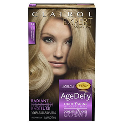 Clairol Age Defy Expert Collection 9A Light Ash Blonde Dye Kit