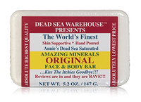 Dead Sea Warehouse Amazing Minerals Original Face and Body Care Bar