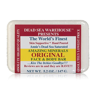 Dead Sea Warehouse Amazing Minerals Original Face and Body Care Bar