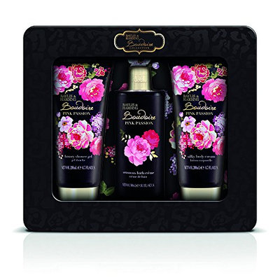 Baylis and Harding Boudoire Velvet Rose Tin of Treats Set