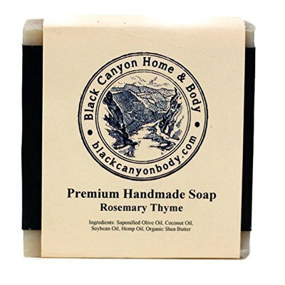 Black Canyon Home and Body Hand Crafted Bar Soap(Rosemary & Thyme)