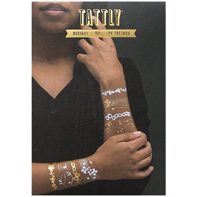 Tattly Temporary Tattoos Brilliant Bracelet Set