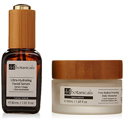 Dr Botanicals Free-Radical Protecting Daily Moisturiser and Ultra Hydrating Facial Serum