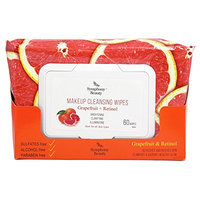 Symphony Beauty Makeup Cleansing Wipes 60 Wipes (Grapefruit & Retinol)