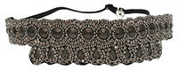Punk Rock Silver Headband For Punk Rock Show