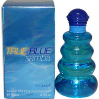 Samba True Blue By Perfumers Workshop For Men. Eau De Toilette Spray 3.4-Ounces