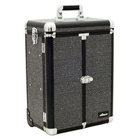 Sunrise E6306 Professional Makeup Cosmetic Rolling Train Case Organizer Storage
