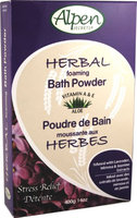 Alpen Secrets Herbal Therapy Stress Relief Foaming Milk Bath Powder